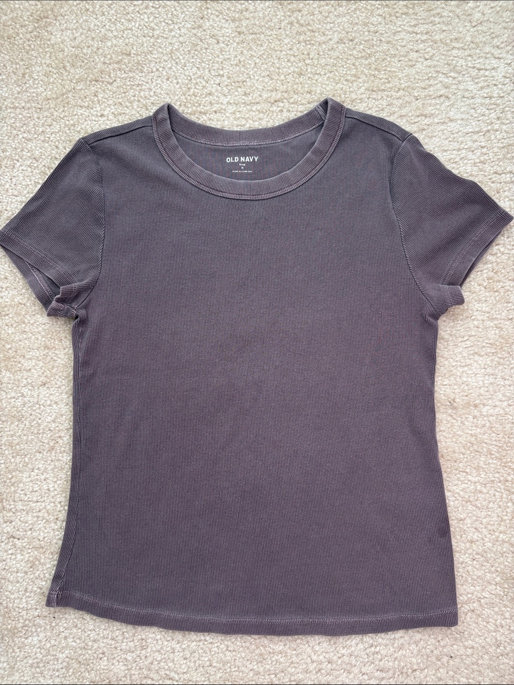Old Navy Women's Snug Crop T- Shirt in Wild Current